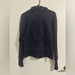Lululemon Scuba Hoodie Size 8 Deep Purple Zinfandel Zip-Up Sweatshirt
